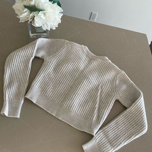 Wilfred Free Boland Sweater XXS Heather Birch - Picture 3 of 3